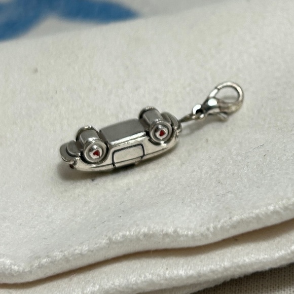 Brighton Speedster Convertible Car Charm Hook on Silver Plated Lobster Hook - Picture 4 of 7